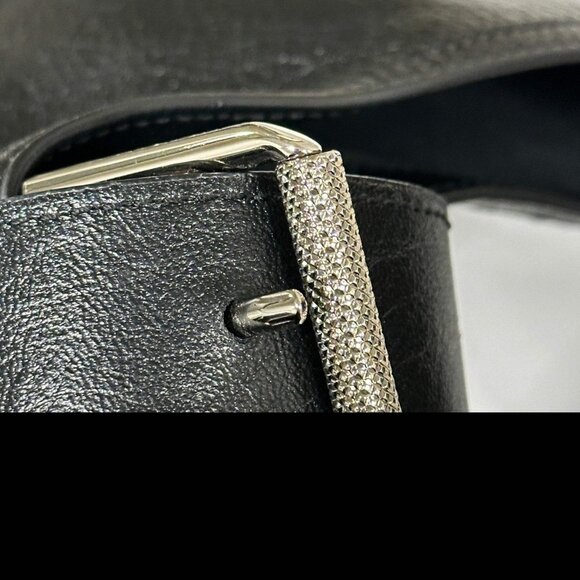 Givenchy Medium Voyou In Shiny Leather Black - Picture 9 of 9